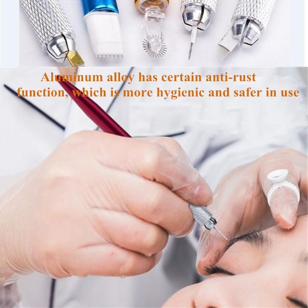 

1pcs microblading tattoo machine tools permanent tattoo eyebrow makeup manual pen handle eyelash mini manual tools swy bbylot sweet07