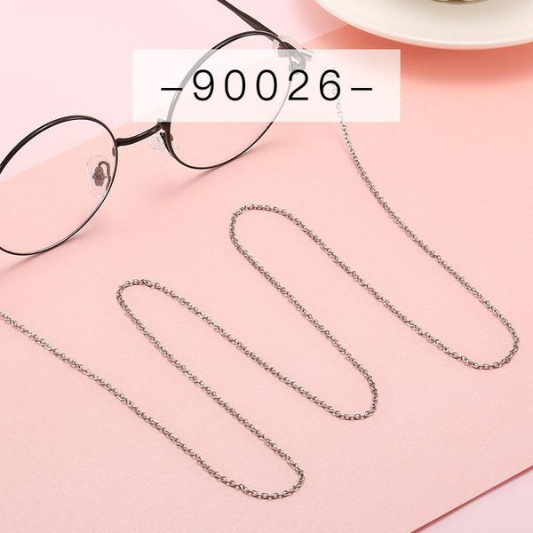 

2020 chic stainless steel summer style sunglasses chain fashion lanyard non fading fashion glasses cord holder accessories h bbymhv
