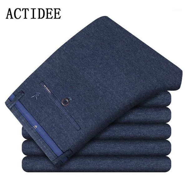 

2018 actidee four seasons business casual pants man straight trousers for men plus size 28 to 36 38 5z1, Black