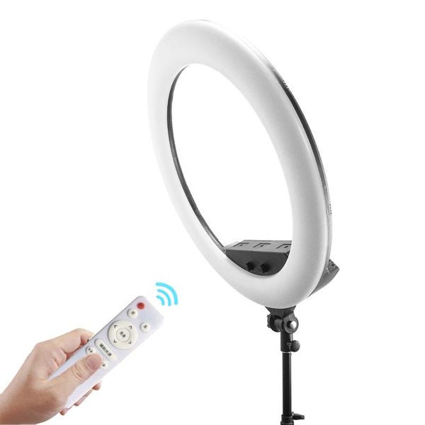 

flash heads 22 inch bi-color pography lighting 100w led ring lamp light with tripod yidoblo fd-640ii po studio usb support