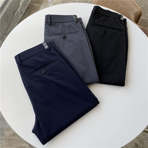 

799 offline reputation good goods have been big factory straight casual pants men's autumn slacks