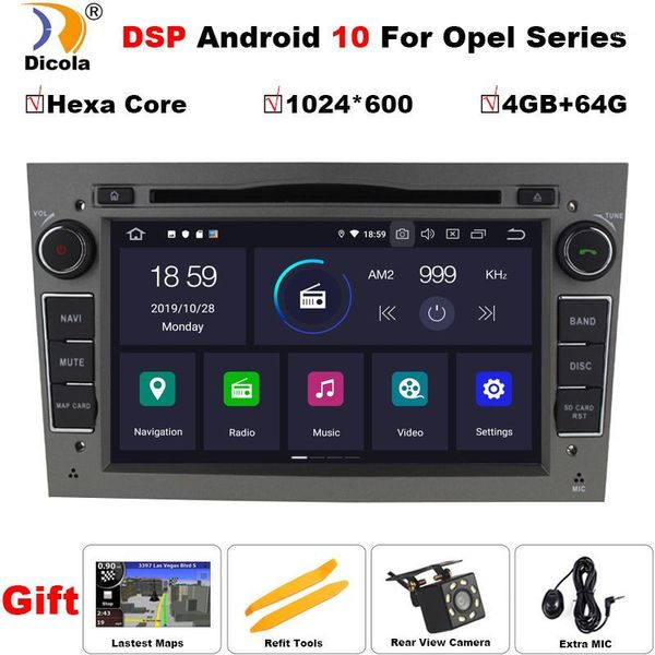 

7" px6 dsp hexa core android 10 car dvd for astra h from 2004 combo from 2004 & corsa c 2004-2006 & corsa d1