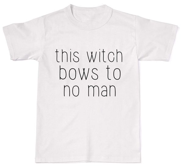 

summer fashion casual men t shirt this witch bows to no man funny hipster tumblr mens womens t shirt t shir sport hooded sweatshirt hoodie
