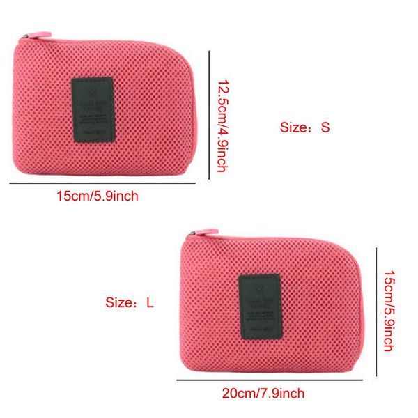 

outdoor travel shockproof digital storage bag two size lightweight portable charging cable storage bags earphone organizer dh01015-2 t03