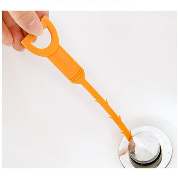 

1pc sink cleaning hook scalable through sewer cleaner hair attempts to prevent the sink clean hook toilet dredge cleani jlllbf