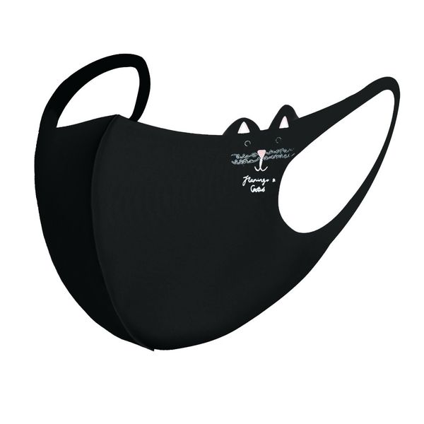 

newchildren 1pc дышащий коробка многоразовый печать дизайн безопасной защиты лица рот маска для наружного использования спорта