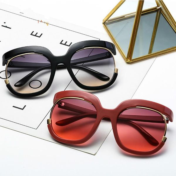 

sunglasses fashion oversized women men brand designer eyewear uv400 sun glasses female vintage shades, White;black