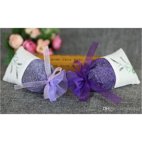 

purple cotton organza lavender sachets diy dried flower sweet bursa wardrobe mouldproo sqcgpp wphome
