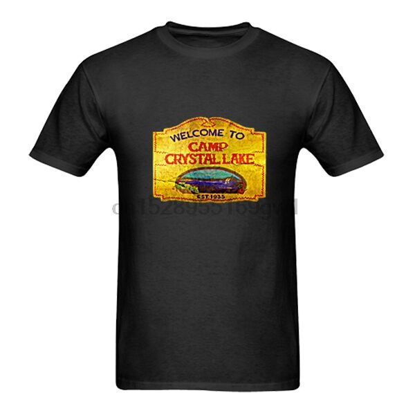 

новый camp crystal lake vintage подписать 13 пятница джейсон horror 13 черная футболка (1) спорт с капюшоном толстовка толстовка