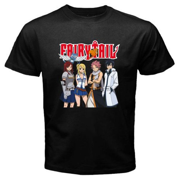 

new fairy tail natsu gray erza guild anime manga mens black t-shirt size s-3xl sport hooded sweatshirt hoodie