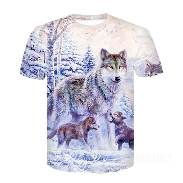 

new wolf style 3d black new trend 3d print shirts funny humor funny men clothing