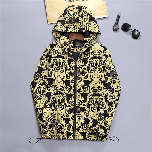 

2020 men's jacket long sleeve windbreaker men's zip waterproof jacket hoodie outerwear clothes, Black;brown