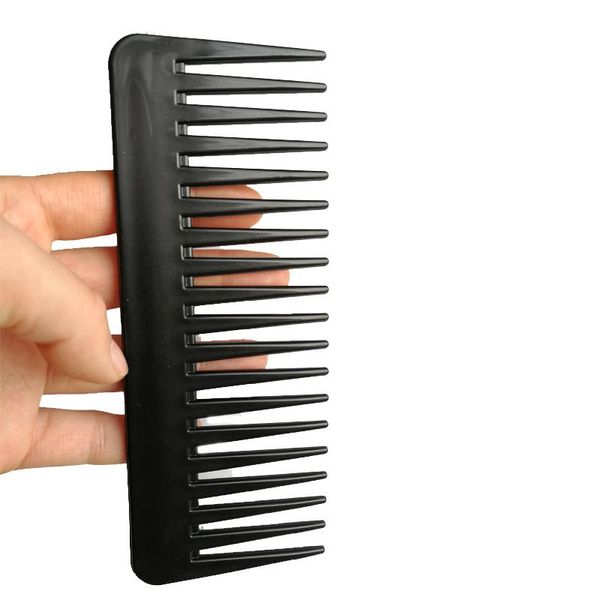 

big wide tooth magic comb black professional hair styling brush salon barber reduce hair loss q jllgew, Silver