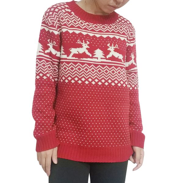 

cashmere 7-needle jacquard sweater, White