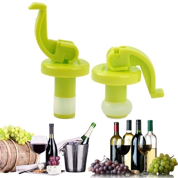

4pcs/set novelty silicone wine bottle sers beer cork plug cover n bar tool kitchen gadget accessories