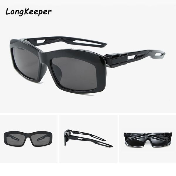 

sunglasses fashion hollow out punk sun glasses men small rectangle steampunk brand design women shades street s oculos, White;black