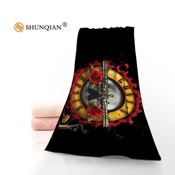 

guns n roses towels microfiber bath towels travelbeachface towel custom creative towel size 35x75cm and 70x140cm a7.24