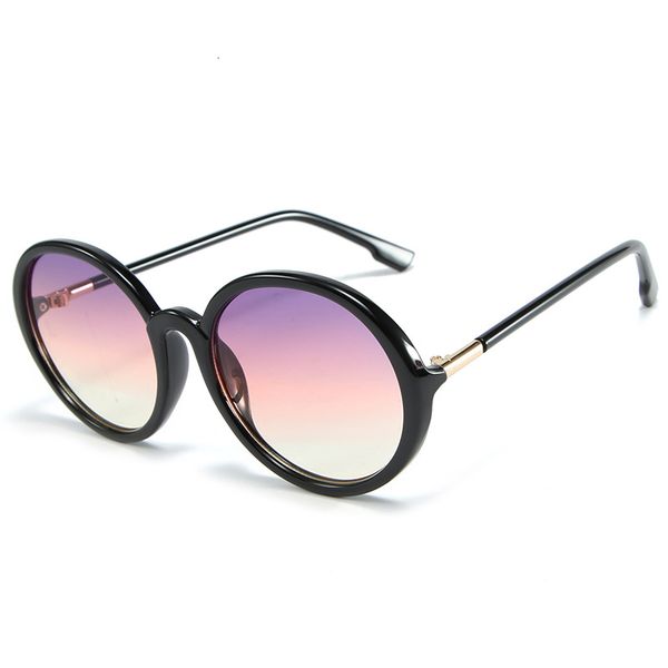 

2021 new vintage round sunglasses women one piece eyeglasses for men outdoor summer luxury gafas oculos uv400 shades s086df, White;black