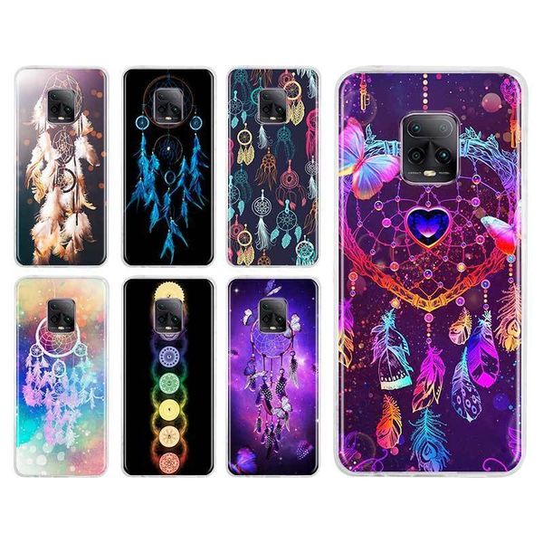 

the dream catcher mandala tpu case for xiaomi redmi note 8t 8 9s 9 9a 9c 7 10x k30 pro k30i 5g 6 fundas capa phone coque