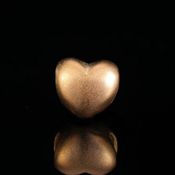 

st.kunkka 24k yellow gold filled 8mm heart beads fit charm bracelet bangle handmade diy for woman fashion jewelry accessories h qylifr, Silver