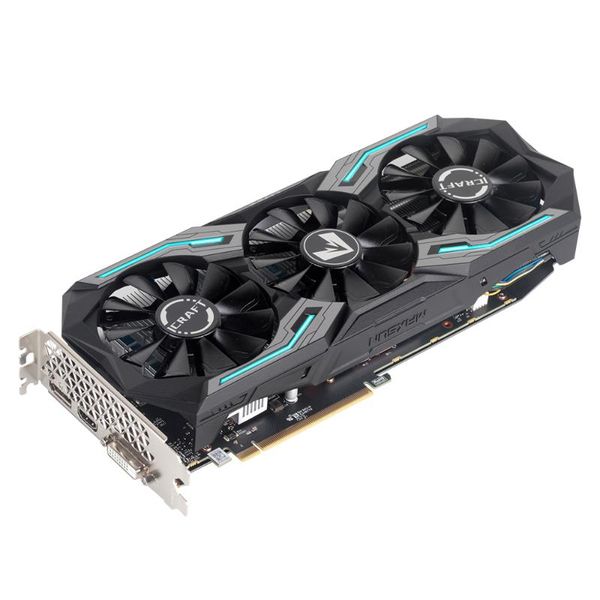 

maxsun geforce gtx1660 ti icraft 6gb 192-bit gddr6 graphics cards pci express 3.0 x16 dp hdmi dvi hdcp ready video card