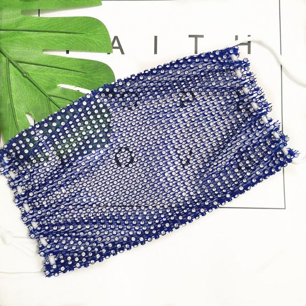 

2020 новый роскошный черный mesh veil rhinestone cosplay маска для женщин bling кристалл украшение маски пром лица yxligl mx_home