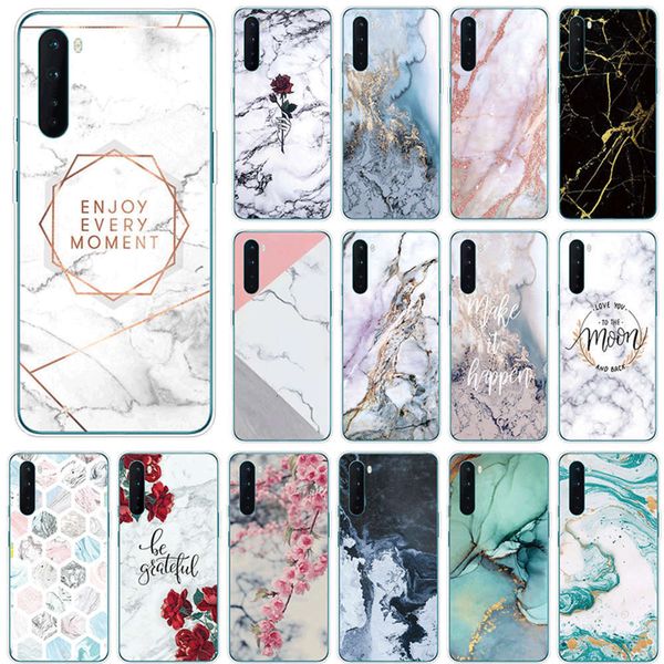 

rfbgmarble sheath of oneplus 8 nord 5g z, soft silicone back sheath of oneplus 5g 6.44 ", telephone tpu sheath, transparent sheathzasw