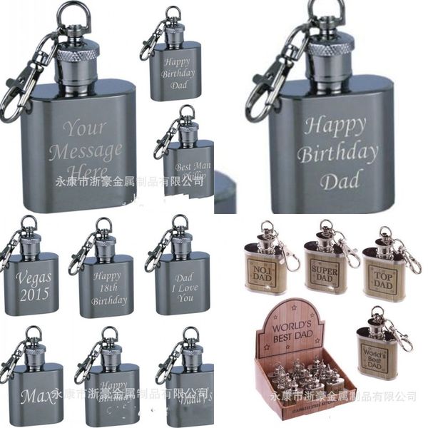 

30ml stainless steel mini flagon keyboard portable small and exquisite wine pot fashion popular hip flasks sell well 4 6zh j1