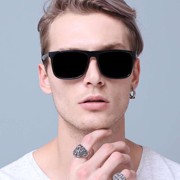 

polarized ms new lightweight aluminum magnesium sunglasses men's sunglasses, White;black