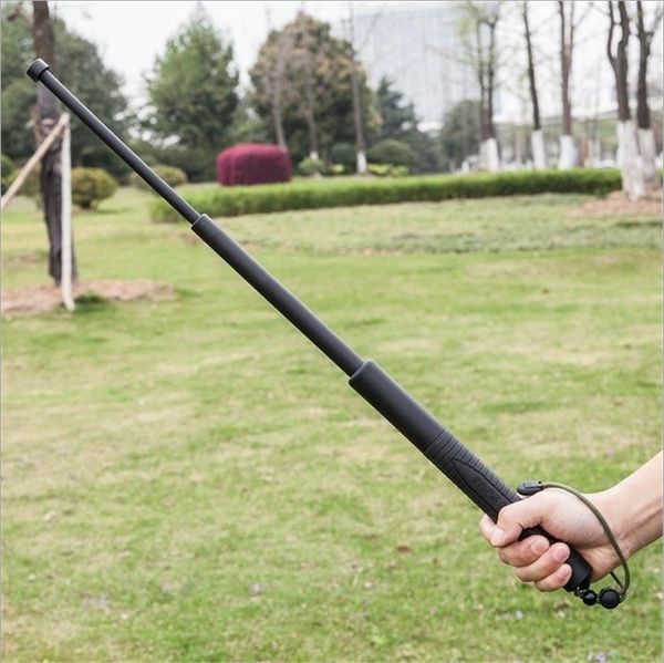 

swing stick plastic swing whip second generation self-defense stick telescopic short stick men and women self-defense vehicle self-defens