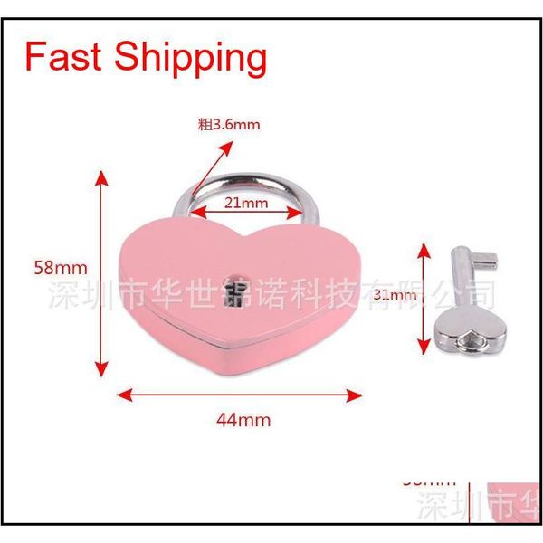 

heart shaped concentric lock metal mulitcolor key padlock gym toolkit package door locks build qylrlp homes2011