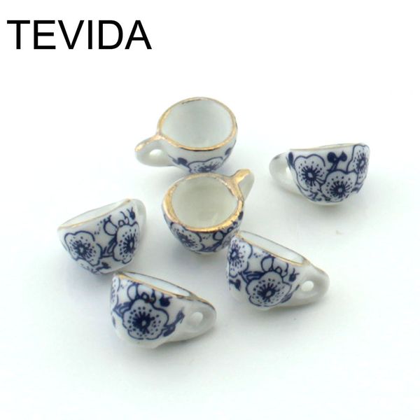 

tevida r32 20pcs/lot mini porcelain ceramic bead cup flagon teapot jewelry making diy for earrings chain beads jewelry accessory 200930, Black