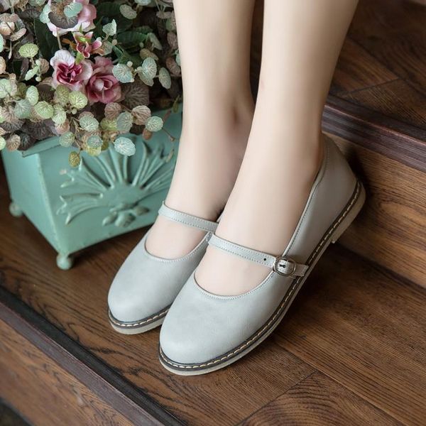 

big size 11 12 ladies high heels women shoes woman pumps marijane's buttoned single shoes, Black