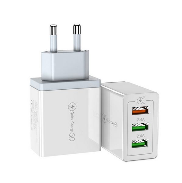 

универсальный 30w usb быстрая зарядка 3.0 для iphone 7 8 plus x xs max eu штепсельной вилки сша сотовый телефон быстрое зарядное устройство