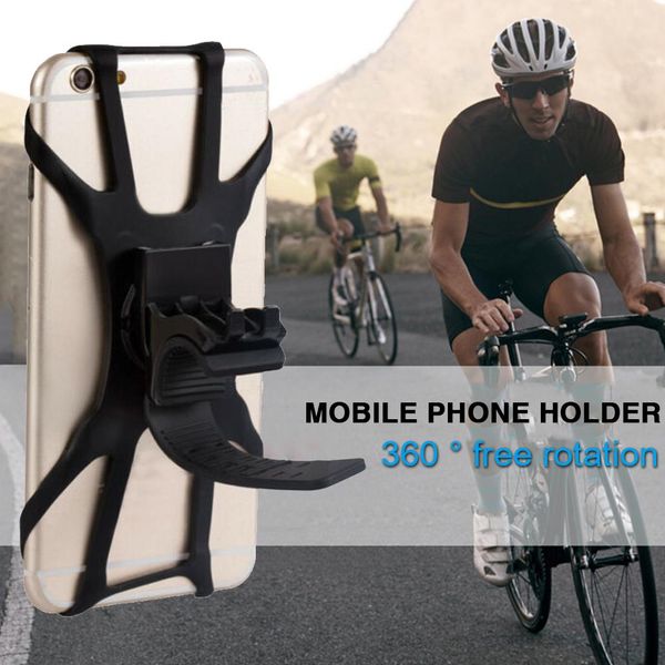 

portable detachable 360 rotatable bike handlebar holder rack phone holder support bracket for 4.0 6.5inch phone for xiaomi wmtfcd hwjh