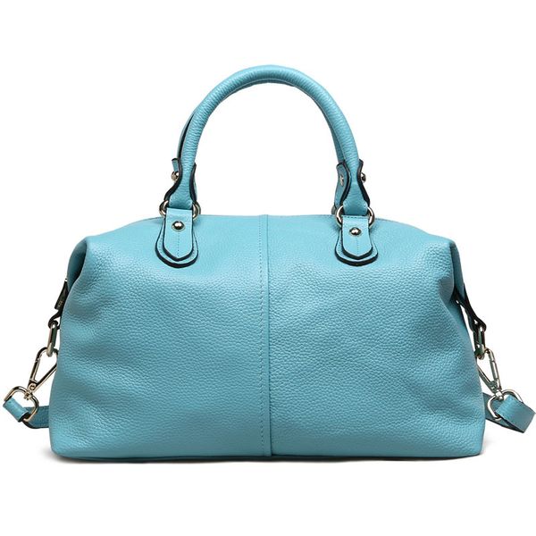 

light blue handbags effini 2021 tote boston bag purse ladies dress hand shoulder bag retro casual diagonal siphon leather handbag with strap