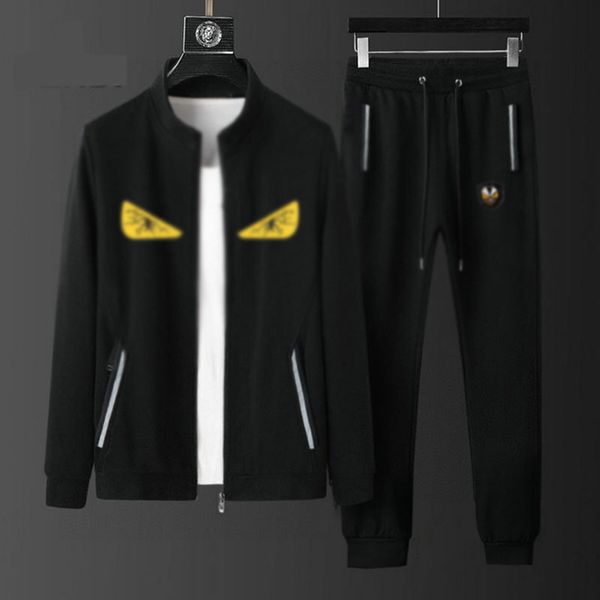 

2020 mens sportswear men's suit sportswear sportswear men's track suit jacket hoodie pants, Gray