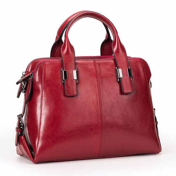 

real cow leather ladies handbags women genuine leather bags totes messenger bags hign quality designer bag