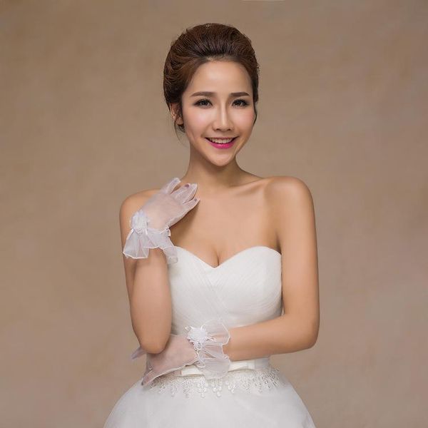 

bridal gloves short wedding party dance lady's gloves luvas de noiva bridal visibility h sqcppb, White