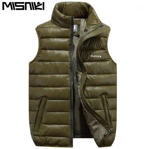

wholesale-2017 new arrivals fashion men winter vest coat light weight hooded collar male outerwears m-5xl axp141, Black;brown