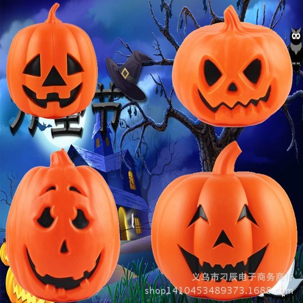 

tzdjx halloween large ornaments ornament ktv sound pumpkin lamp decoration voice control luminous pumpkin lamp ktv bar window mgb super deco