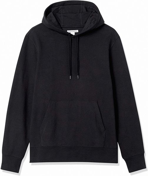 

men's lightweight french terry hooded sweatshirt u2qz#, Black
