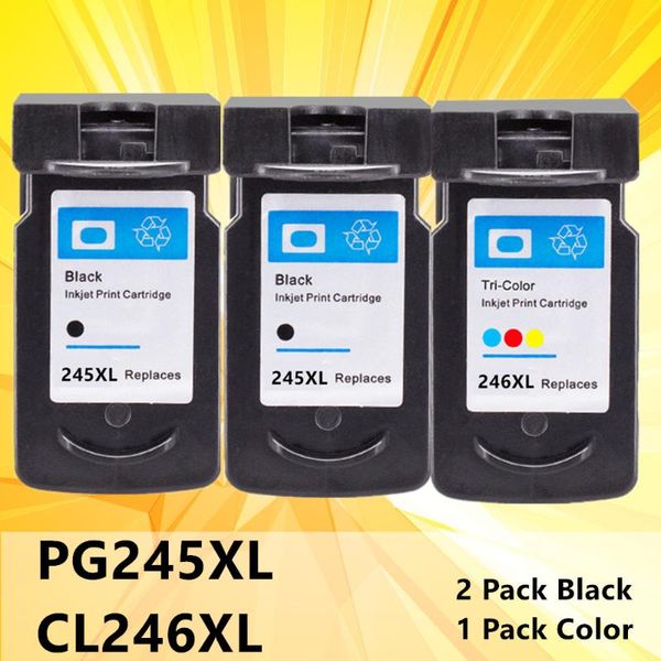 

245xl 246xl pg245 xl pg245xl compatible pg245 cl246 ink cartridge for canon 245 246 mg2450 mg2520 mg2550 mg2920 inkjet printer