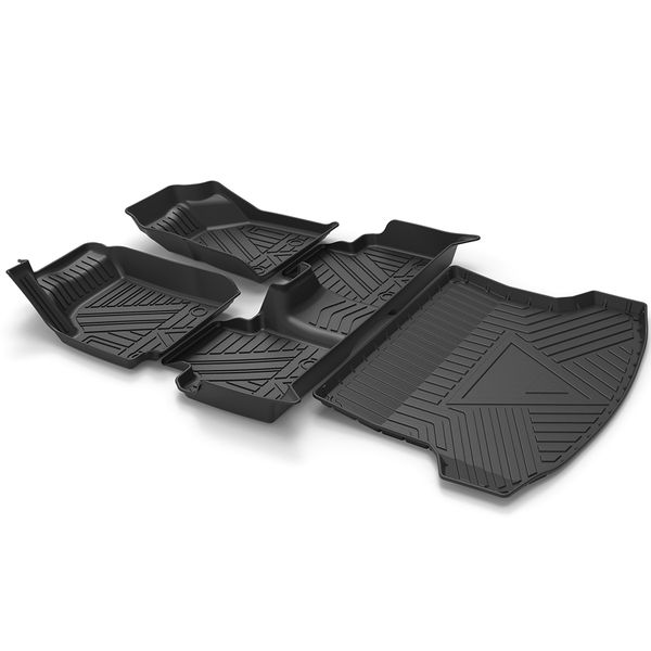 

for ford territory 2019-2020 auto car floor mats all-weather tpe foot mats odorless pad waterproof tray mat interior accessories