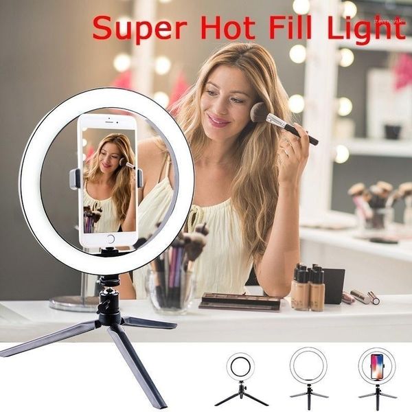 

dimmable camera p studio phone video led beauty ring light pgraphy dimmable ring lamp live show1