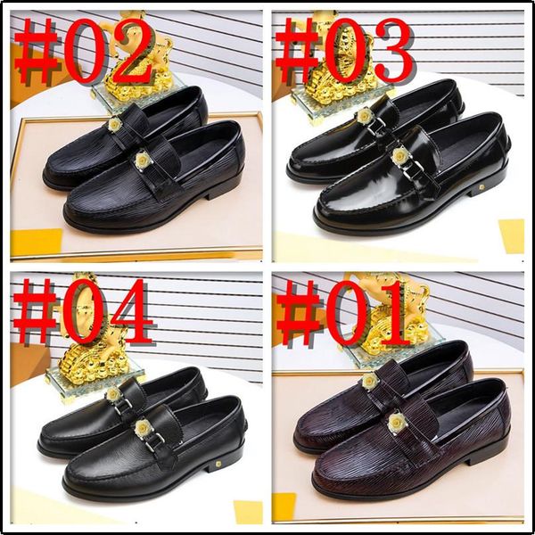 

c6 luxury crocodile grain men shoes slip-on flat oxfords shoe men casual fashion pointed toe dress shoes business wedding shoes 11, Black