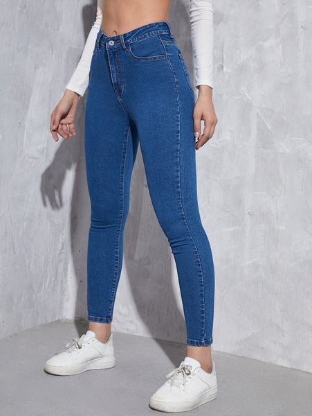 

washed skinny jeans p8ho#, Blue
