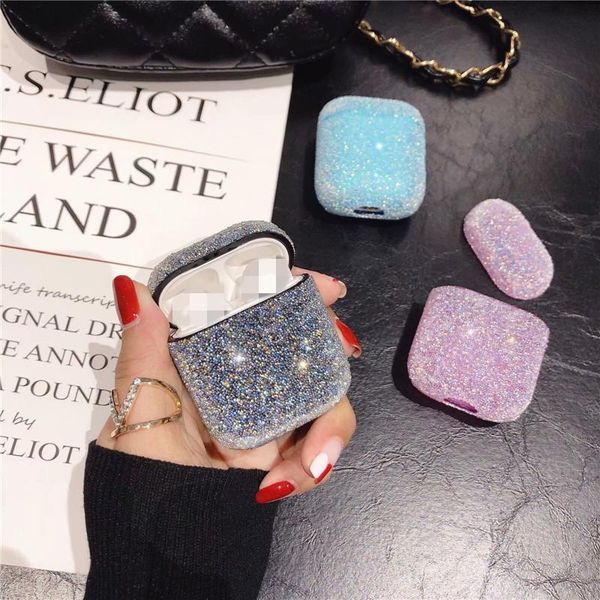 

selling compact glitter luxury for airpods case shining diamond lovely bling airpod case for airpods 12 &3