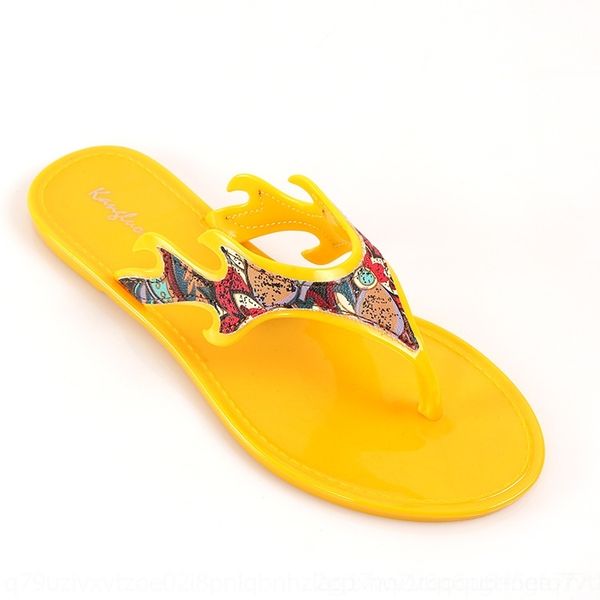 

tfpt 2020 women women sandals flat sandals comfortable orange fashion rope open fashion slippers toe beach sandal summer shoes zapatos, Black