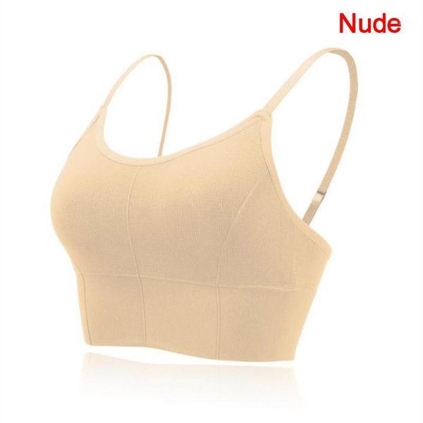 

padded bra women crop vest bustier beach tank bralette backless1, Black;white